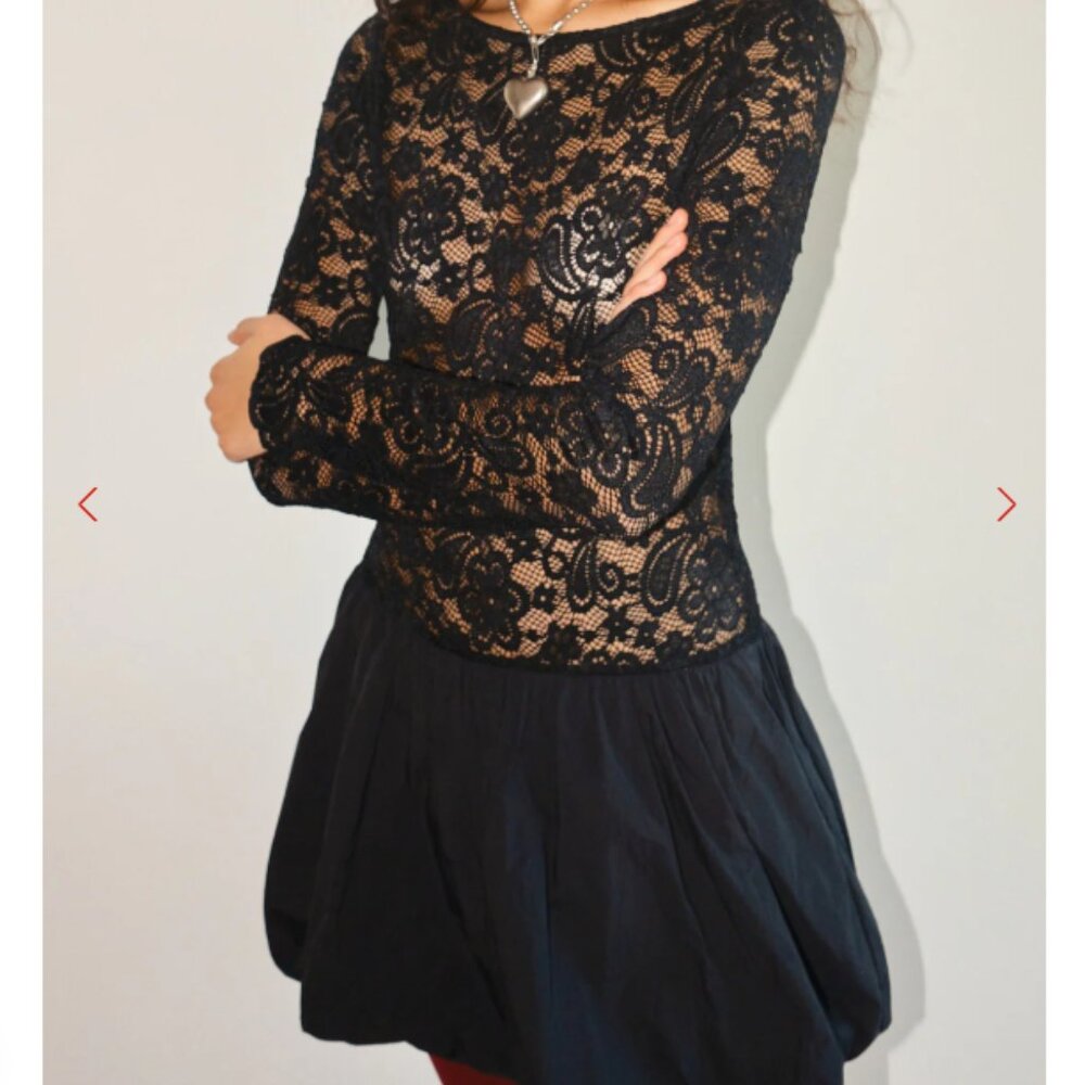 Hazel Lace Dress Lisa Says Gah - Licorice Lace